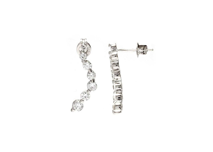 Rhodium Plated | Fashion Earrings